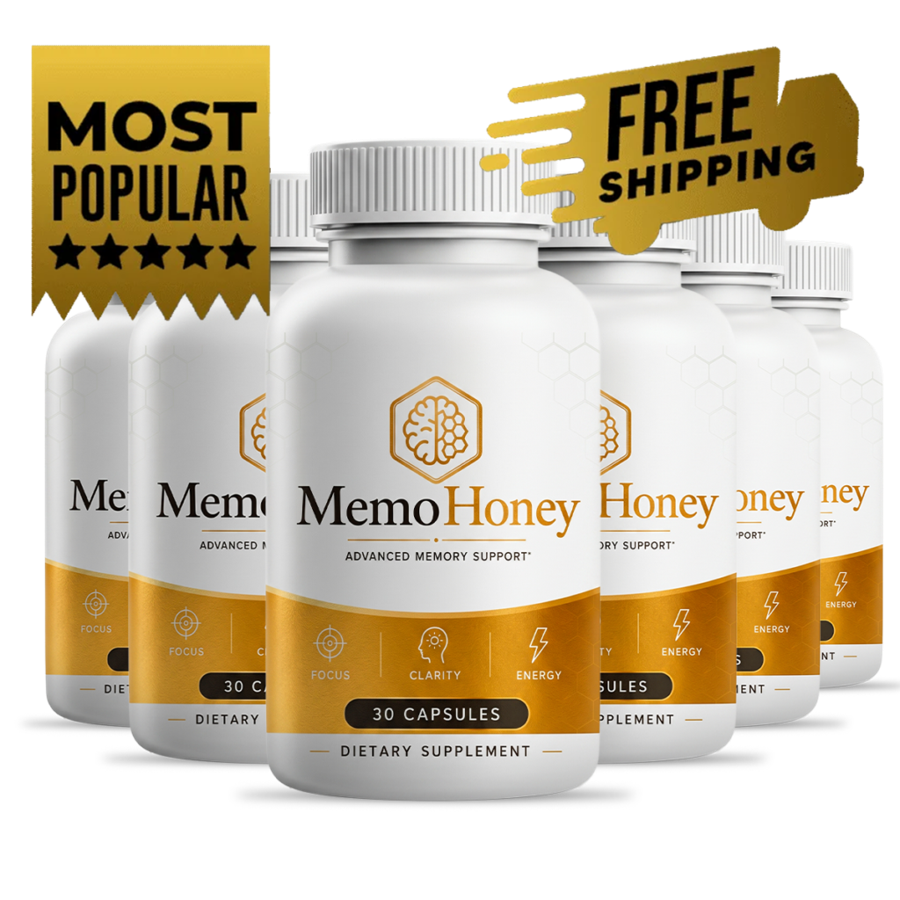 MemoHoney memory support capsule bottles